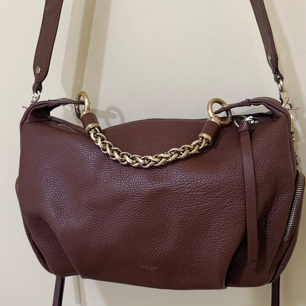 Botkier Authentic Vintage  Buckle Shoulder Bag classic business Crossbody bag